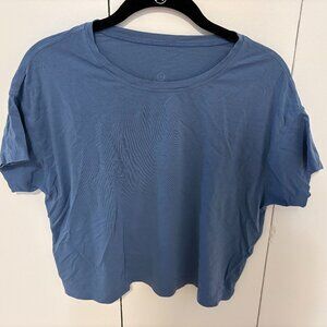 Lululemon Cates T-Shirt - Blue/Grey, Like New